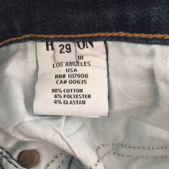 Hudson Mid Rise super skinny Jean - Picture 8 of 9